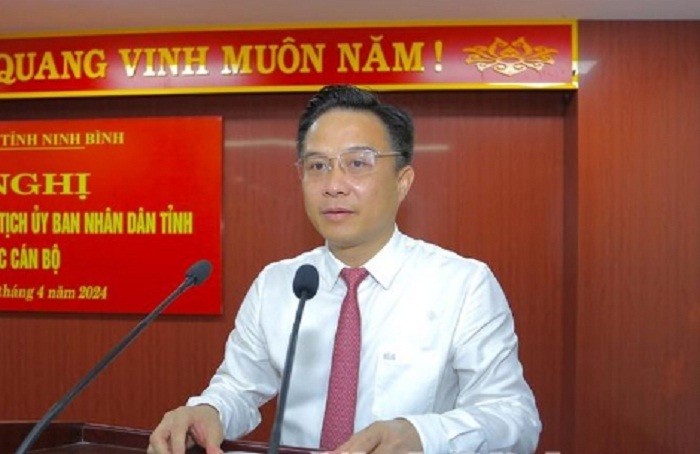 Ông Đặng Thái Sơn giữ chức Giám đốc Sở Tài chính Ninh Bình