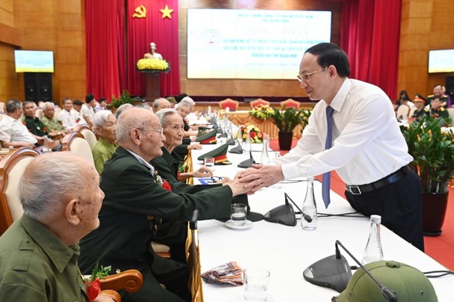 Tỉnh Quảng Ninh gặp mặt, tri ân các chiến sỹ Điện Biên