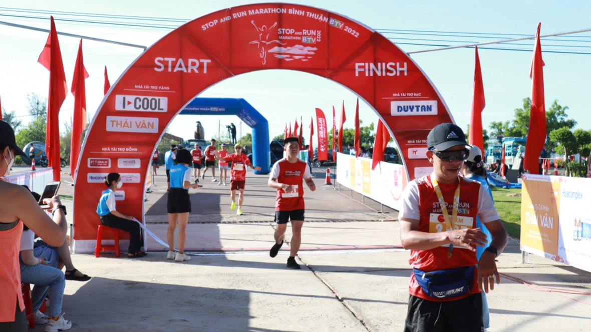 Hơn 4.500 vận động viên sẽ tranh tài tại giải Stop and Run Marathon Bình Thuận